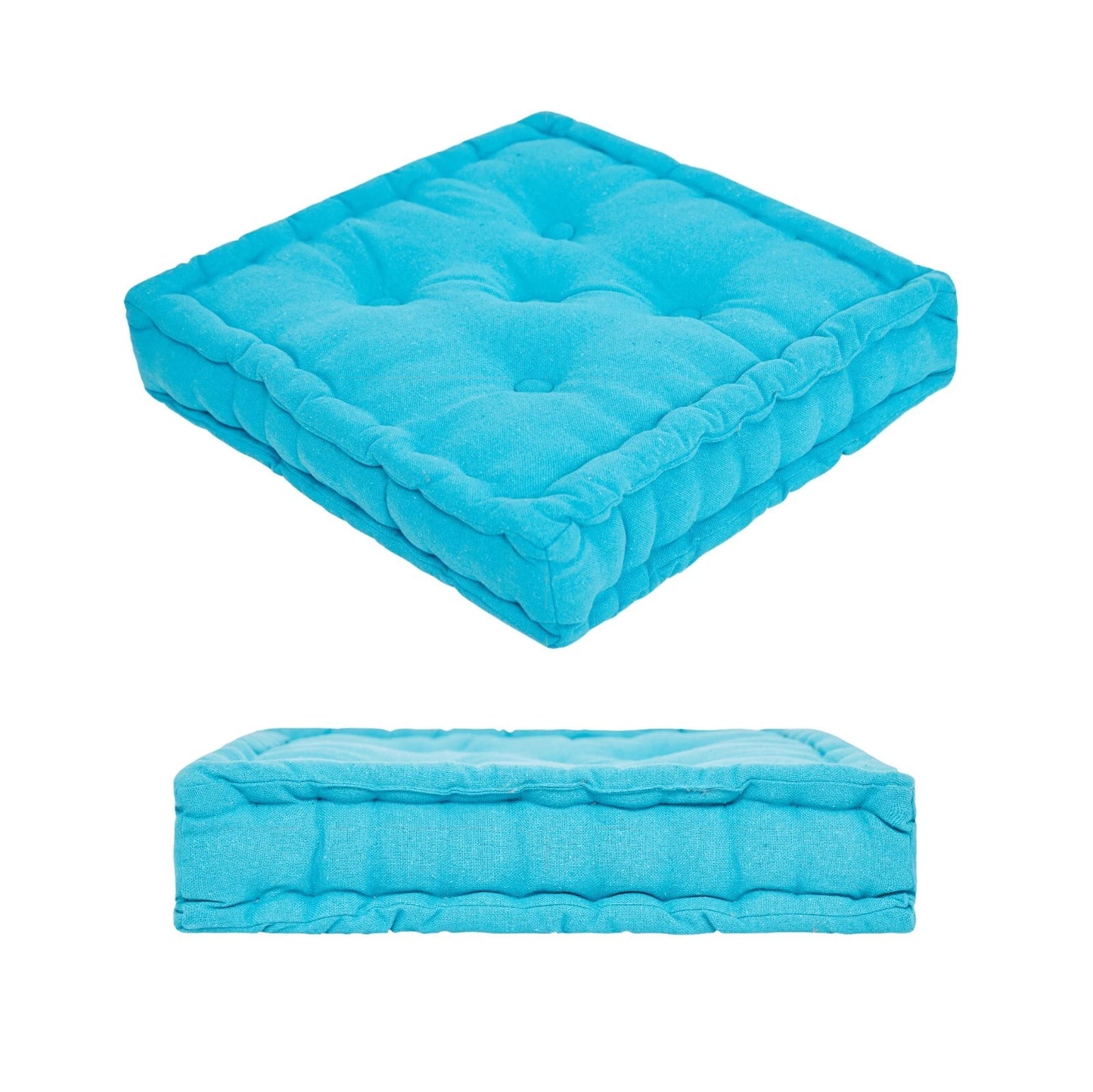 Chunky Chair Cushions - Thick Cotton Seat Pads - 9 Colours Available