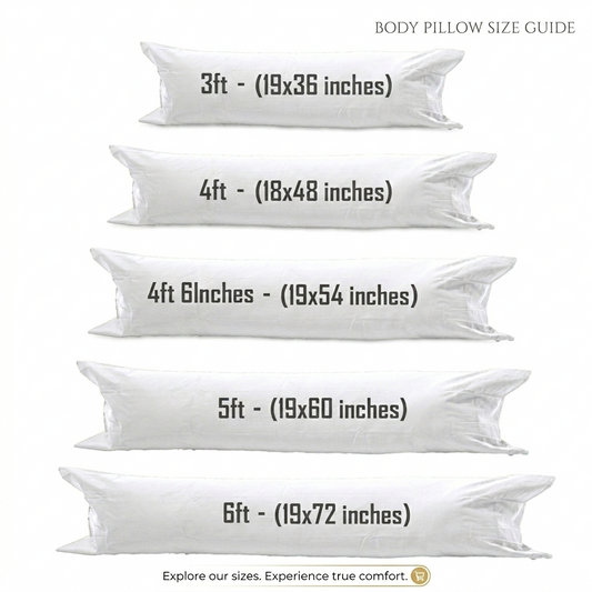 Ultimate Full Body Bolster Pillow: Rectangular Total Support Cushion for All Sleeping Positions & All-Day Comfort