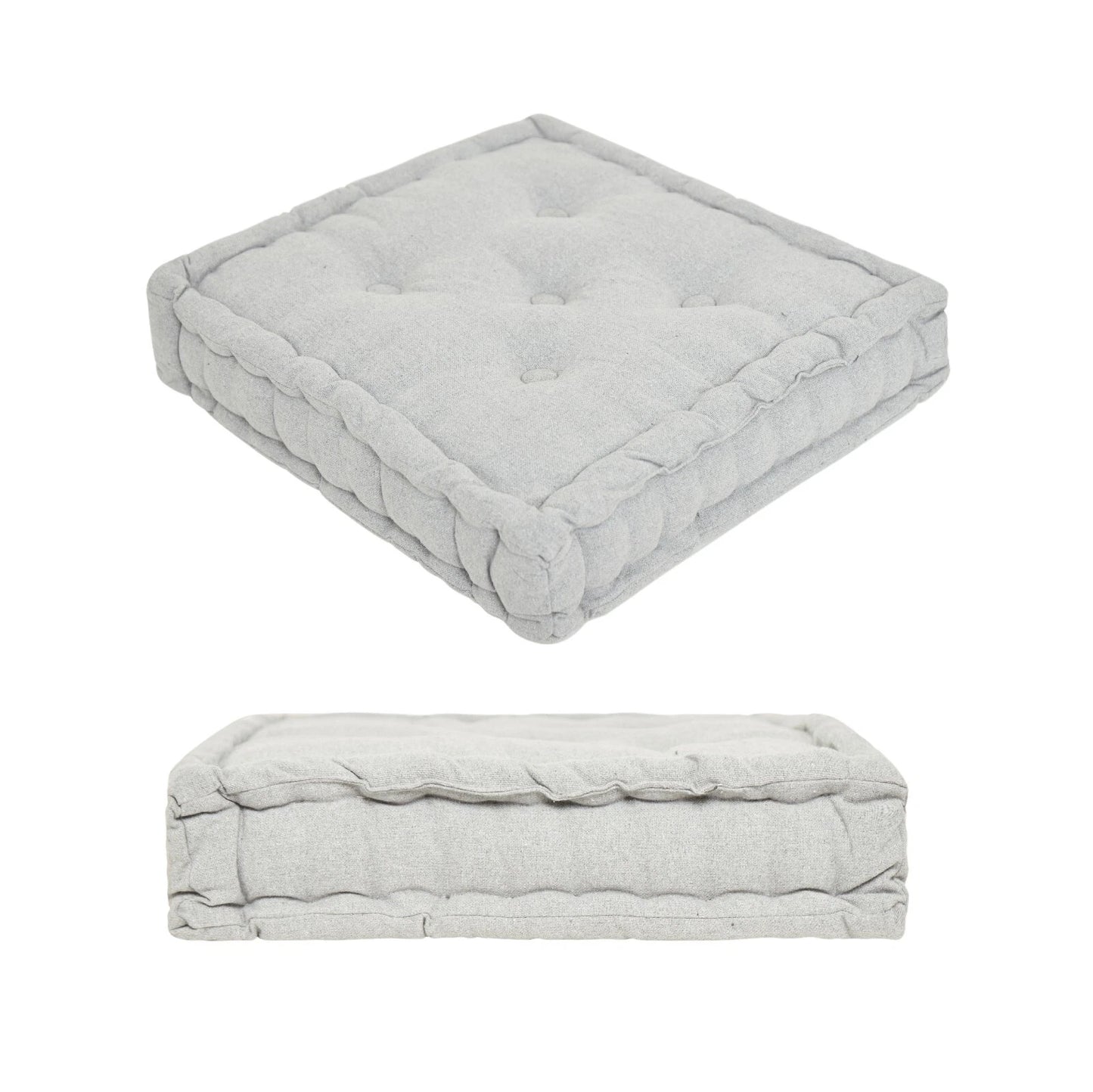 Chunky Chair Cushions - Thick Cotton Seat Pads - 9 Colours Available