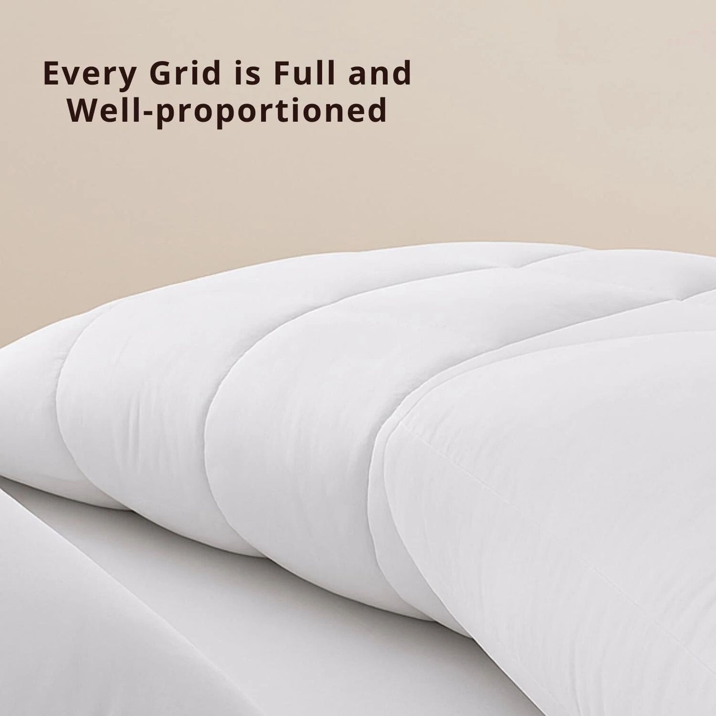 13.5 Tog Duvet - Hotel Quality Microfibre Luxury Feels Like Down Box Stitched