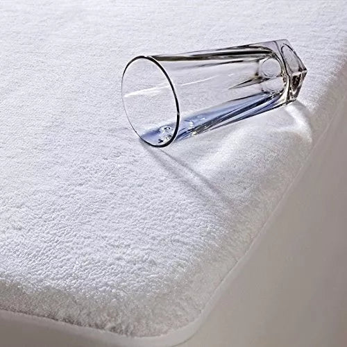 Terry Towelling Waterproof Mattress Protector Fitted Sheet 6 Sizes
